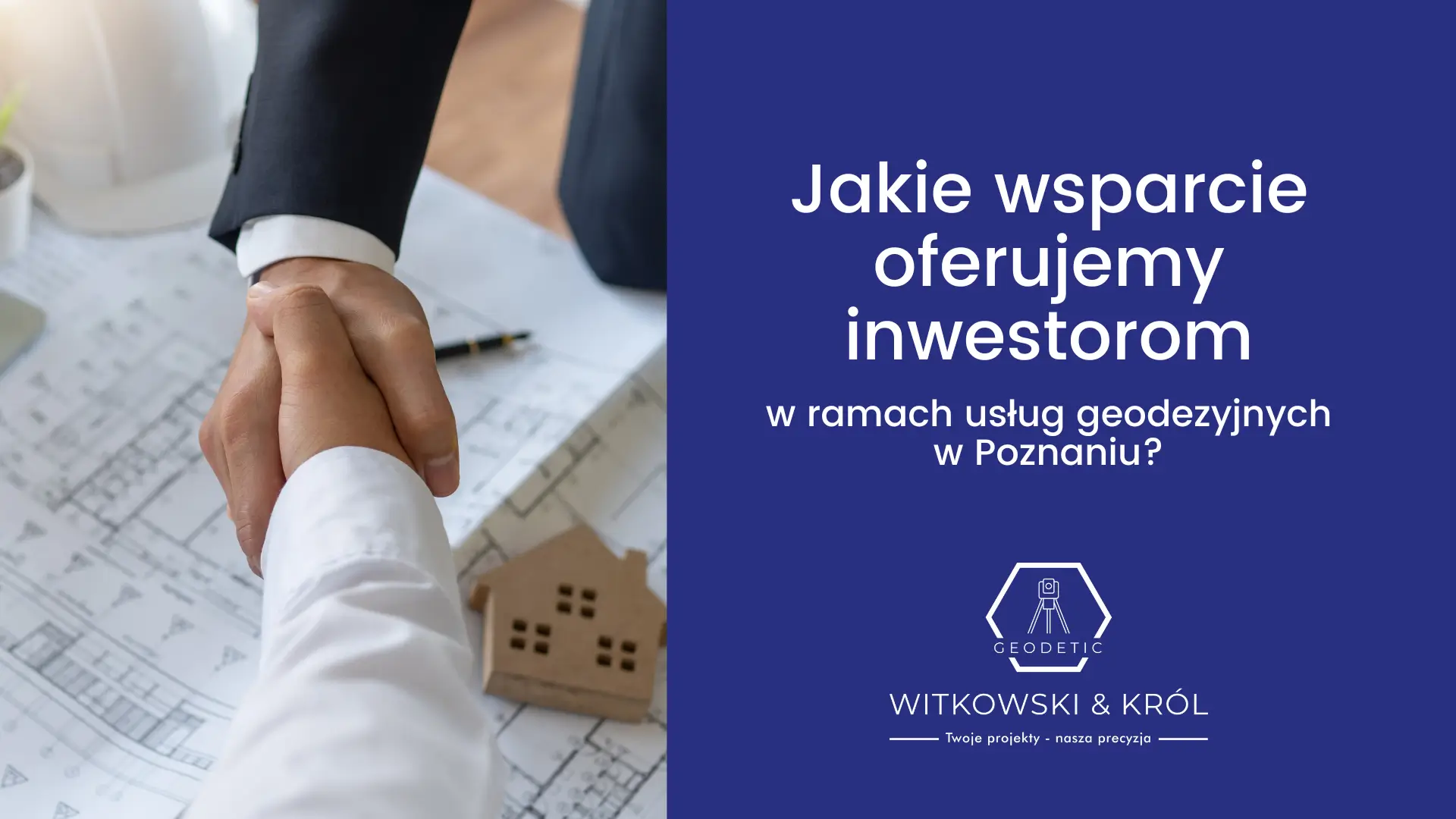 jakie wsparcie oferujemy inwestorom w ramach uslug geodezyjnych w poznaniu